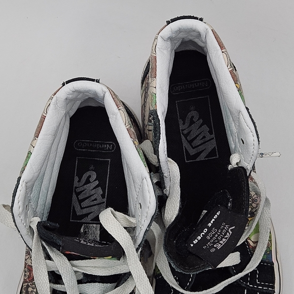 MARIO & LUIGI size 4.5 men 6 women VANS SK8-HI ZIP (NINTENDO) - Picture 11 of 15